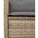  Vrtna klupa s jastukom Bež Poli ratan | shoptok.hr