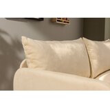 Atelier Del Sofa Dvosjed na razvlačenje Saga, 128 x 70 x 66 cm, Krem | Eponuda.ba