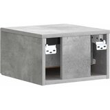  Noćni ormarić za montažu na zid s ladicama 2 pcs Betonska siva | shoptok.hr