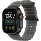 Apple Watch Ultra 4 49mm GPS plus Cellular Black Titanium Ocean Band Translucent Black | Eponuda.com