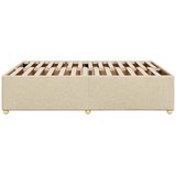  Okvir za krevet bez madraca krem 140 x 190 cm od tkanine | shoptok.hr