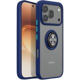 AVIZAR Ovitek za Honor 600 / 600 Pro z obročem za stojalo in magnetnim pritrditvijo, Nočno modra, (5000274982) | Shoptok.si