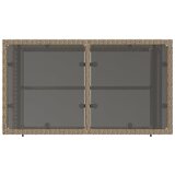  4-dijelni set vrtnih sofa s jastucima bež od poliratana staklo | shoptok.hr