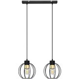  visilica na lanku STARLIGHT 2xE27/15W/230V crna/zlatna | Eponuda.com