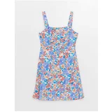 LC Waikiki Women's Sweetheart Neck Floral Dress with Straps