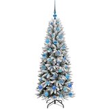 vidaXL Umestno božično drevo med 150 LED Bela 63 x 63 x 150 cm | Shoptok.si