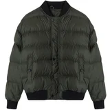 Trendyol Khaki Regular Fit Rubber Detailed Winter Coat