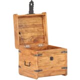 Furnova Skrinja 40x40x40 cm trden akacijev les, (21956093) | Shoptok.si