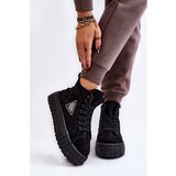 Kesi High Insulated Suede Sneakers Beige Evren