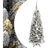vidaXL Umjetno božićno drvce Bijelo 120 cm PVC Cijene