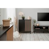 Livetastic KOMODA, črna, hrast artisan | Shoptok.si