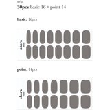 OHORA Gel Nail Sticker N Tint Black nalepke za nohte odtenek NB-068 1 kos | Shoptok.si