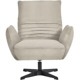 Dieter Knoll FOTELJ, krem barve tekstil | Shoptok.si