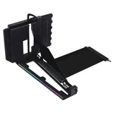 Univerzalni vertikalni nosilec grafične kartice GPU Bracket Kit V4, 4 reže, PCIe 5.0, črn