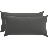  Presvlaka za jastuk 2 pcs HEERLEN Antracit 40 x 80 cm Poliester | shoptok.hr