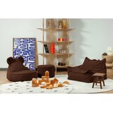 Wigiwama Tamno smeđi dječji tabure od bouclé tkanine Warm Hazel – | shoptok.hr
