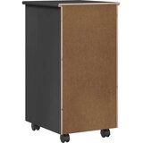  Mobilni ormar Siva 34 x 39 x 65,5 cm Čvrsto borovo drvo | Eponuda.ba