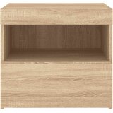  Noćni ormarići s LED svjetlima 2 kom boja hrasta 50x40x45 cm | shoptok.hr