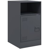  Noćni ormarići 2 kom antracit 34,5 x 39 x 62 cm čelični | shoptok.hr