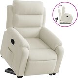  Naslonjač na podizanje krem baršunasti | Eponuda.com
