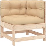  Kutna sofa od masivne borovine s jastucima | shoptok.hr