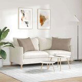 vidaXL Blazine za kavč 2 pcs Taupe 70 x 50 cm blago | Shoptok.si