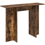  Konzolna stolica Dimljeni Hrast 100 x 30 x 75 cm | shoptok.hr
