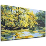  Slikanje po številkah PREMIUM GOLD - Jezero (set za slikanje) | Shoptok.si