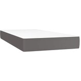 Furnova Otroška vzmetnica z žepkasto vzmetjo siva 80x160 cm um. usnje, (21912181) | Shoptok.si