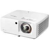 Optoma projektor UHZ35ST (DLP, laserski, short throw UHD, 3500 ANSI, 2xHDMI, RS232, RJ45, USB-A, 1x15W zvočnik) za hišni kino - | Shoptok.si