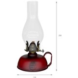 Brilagi Petrolejska lampa MERLIN crvena | Eponuda.com