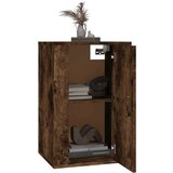 vidaXL Zidni TV ormarić Boja dimljenog hrasta 40x34,5x60 cm | shoptok.hr