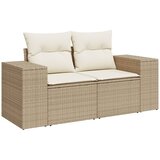  3-dijelni set vrtnih sofa od poliratana s jastucima bež | shoptok.hr