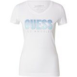 Guess Majica svijetloplava / srebro / bijela | shoptok.hr