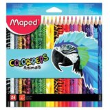 Maped Bojice drvene Color'Peps Animals trobridne 24/1 MAP832224 | shoptok.hr