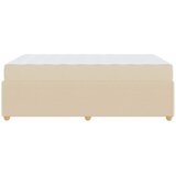  Krevetna konstrukcija Krema 120 x 190 cm tkanina | shoptok.hr