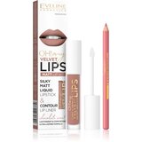 Eveline OH! my LIPS Velvet set za ustnice 11 Cookie Milkshake Cene