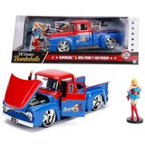 Jada Toys Kovinski model avtomobila 1/24 DC Comics Bombshells - Supergirl: 1956 Ford F-100 Pickup - Simba Toys | Shoptok.si