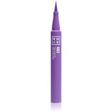 3INA The Color Pen Eyeliner Mini črtalo za oči v obliki flomastra odtenek 482 - Purple 0,6 ml | Shoptok.si