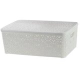 Korpa čipkasta 39x27x14cm sa poklopcem | ePonuda.com