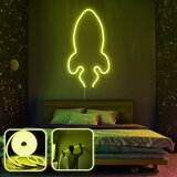 Opviq rocket - medium - yellow yellow decorative wall led lighting Cene