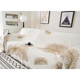 Prekrivač za krevet 180x230cm PK-021 - Braon liske | ePonuda.com