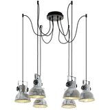 Eglo 49732 - visilica na sajli barnstaple 6xE27/40W/230V pauk | Eponuda.com
