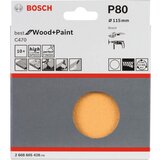 Bosch 10-delni set brusnih listova C470 115 mm, 80 pakovanje od 10 komada - 2608605428 | Eponuda.com