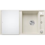 Blanco pomivalno korito AXIA III 5 S InFino SILGRANIT desko steklo, z daljin. prim. - NEŽNA BELA | Shoptok.si