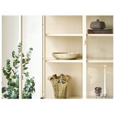 House Nordic Kremno bela jeklena vitrina 80x180x35 cm Brisbane – | Shoptok.si