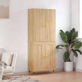  Visoka komoda hrasta sonome 69 5x34x180cm od konstruiranog drva | shoptok.hr