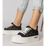 D/CEO White sporty sneakers on a chunky sole Klarris | Shoptok.si