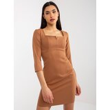 LAKERTA Dress-LK-SK-509075.15P-camel | Shoptok.si