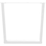  Noge jedilne mize V-oblika 3 kosi Bela 90x(72-73,3) cm Jeklo | Shoptok.si